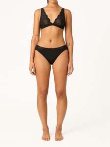 Ines Midi Brief Moderate Noir Black