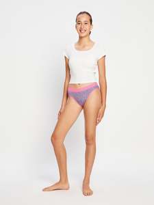 Moderate Absorbency: Teen Hipster Bikini Moderate Mystic Leopard Pink