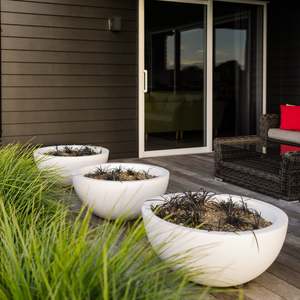 Modscene Planters: Barcelona 750 Bowl Planter