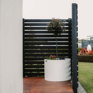 The Cylindrus Planter Pot Range: Cylindrus 500 Planter. 70cm W x 51cm H