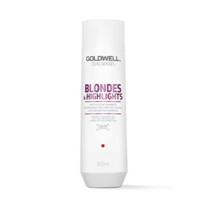 Products: Goldwell Dualsenses Blondes & Highlights Anti-Yellow Shampoo