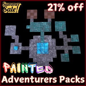 Frontpage: Flash Sale! - Painted Adventurer's Pack