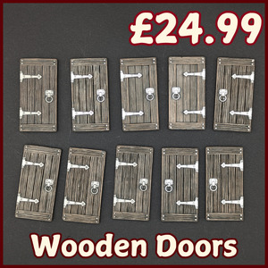 Frontpage: Wooden Doors - 10 pack