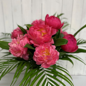 Flowers: First of the season! Gorgeous Paeony Bouquet