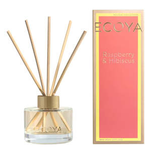Christmas Collection: Ecoya -Raspberry & Hibiscus Mini Diffuser Holiday Collection