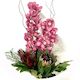 Elegant contemporary Cymbidium orchid bouquet