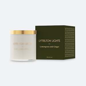 Gifts For Her: Lyttelton Lights Lemongrass and Ginger Candle