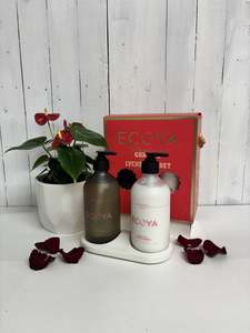 Perfect Gift Set - Cute House Plant and Ecoya Bathroom Duo