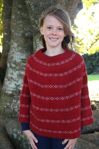 Products: Kids Possum Merino Poncho