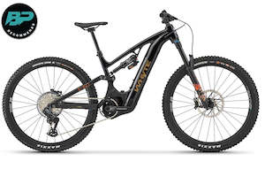 Full Suspension E Mountain Bikes: Whyte E-160 RSX Trail/Enduro Black E- Mountain Bike