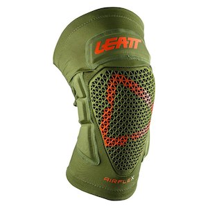 Elbow Knee Pads: Leatt AirFlex Pro Knee Guard - Forest