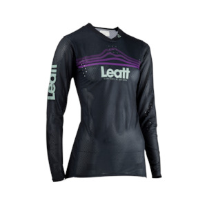 Leatt: Leatt 2023 Jersey MTB Gravity 4.0 Women's (Black)