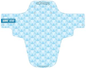 Dirtsurfer Mudguards: Dirtsurfer Hexo Tint Blue Mudguard