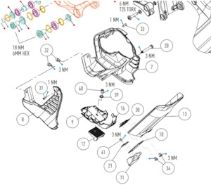 Focus Motor Cover Spare Parts Jam2 Sam2 Sam2 2023 - 2024