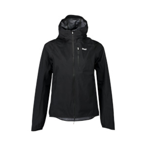 Clothing: POC Women's Motion Rain Jacket – Uranium Black