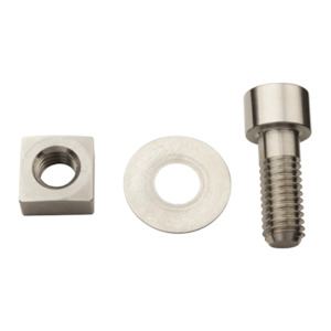 New: Burgtec Bolt Kit for Thru Axle– Titanium | for Fox Fork Boost 2021+