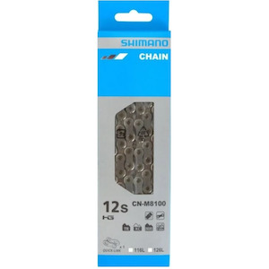 Chains: Shimano DEORE XT 12-Speed MTB Chain – CN-M8100