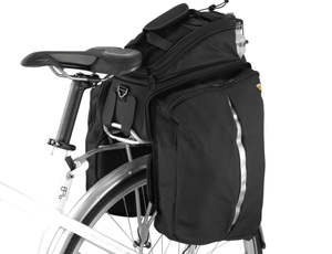 Bike Accessories: Topeak Trunk Bag MTS & RackTime DXP Strap Mount 22.6L