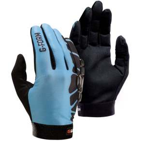 Bike Clothing: G-Form Sorata Mountain Bike Gloves (Turquoise/Black)
