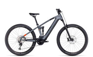 Cube Stereo Hybrid 120 Pro Flash Grey 'n Orange – 625Wh E-Mountain Bike