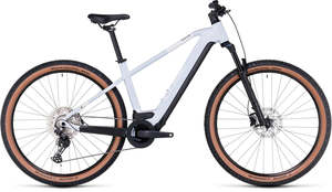 Cube Reaction Hybrid Pro Flash White / Black – 625Wh E-Mountain Bike