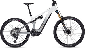 Electric Bikes: Focus Sam² 6.9 2026 White / Steel Grey– 600Wh E-Mountain Bike