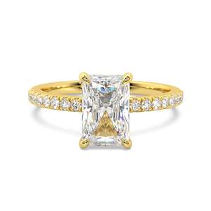 Engagement Rings: Aspen  |  Radiant Diamond Engagement Ring