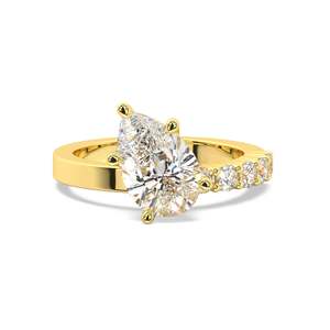 Marbella  |  Pear Diamond Engagement Ring