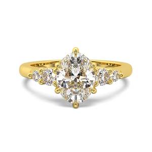 Engagement Rings: Florence  |  Oval Diamond Engagement Ring