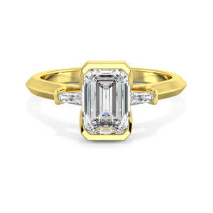 Montreux  |  Emerald Cut Diamond Engagement Ring