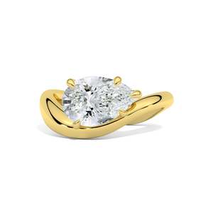 Engagement Rings: Venice  |  Pear Diamond Engagement Ring