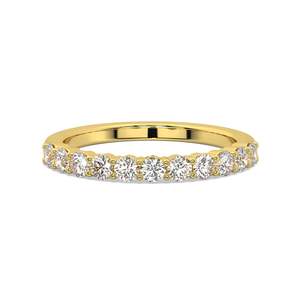 Wedding Bands: Sierra  |  2.5mm Round Diamond Wedding Band