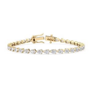 Pear Cut Tennis Bracelet
