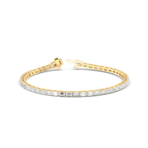 Bracelets: Emerald Cut Tennis Bracelet