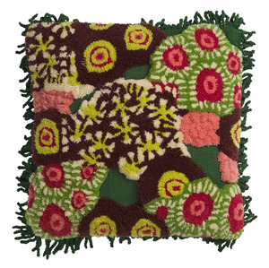 Sage & Clare Cora Tufted Cushion - Kelp