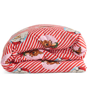 Kip & Co I Love Christmas Spot Organic Cotton Quilt Cover