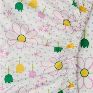 Kip & Co Tulip Daydreaming Organic Cotton Fitted Sheet