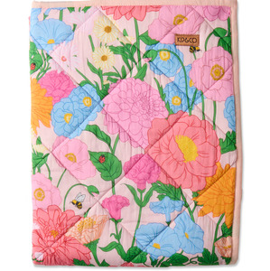 Kip & Co Follow The Sun Organic Cotton Quilted Cot Bedspread Cot