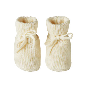 Nature Baby Merino Knit Drawstring Booties