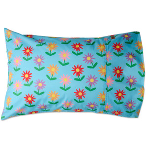 Kip & Co Little Flowers Organic Cotton Pillowcase