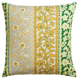 Sheets And Pillowcases: Sage & Clare Thea Cotton Euro Pillowcase Set - Kelp