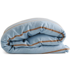 Duvet: Kip & Co Como Stripe Linen Quilt Cover