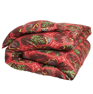 Sage & Clare Naia Linen Quilt Cover - Garnet