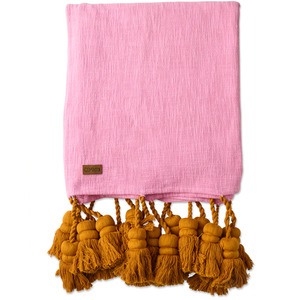 Throws 1: Kip & Co Sunset Delight Tassel Throw