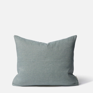 Bedroom Cushions: Citta Reversible Pinstripe Cushion Cover Cod/Coconut
