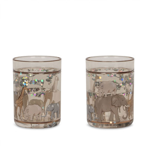 Konges Sløjd 2 Pack Glitter Cups Safari