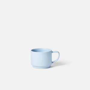 Teapots Mugs: Citta Copo Stacking Mug Periwinkle
