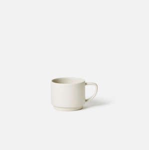 Teapots Mugs: Citta Copo Stacking Mug Oat