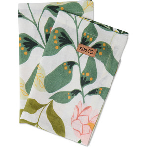 Kitchen Linens: Kip & Co Wander 4P Napkin Set