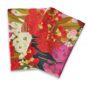 Kitchen Linens: Kip & Co Australian Bush Blossom 4P Napkin